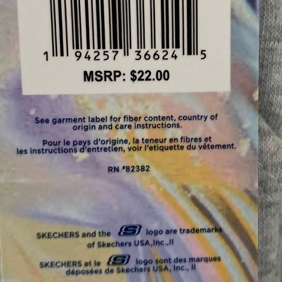 Girls Skechers gray sweatpants size-2T - Picture 6 of 7